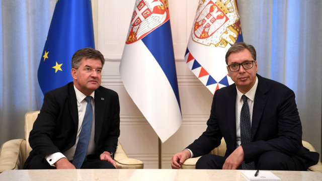 Lajcak and Vucic to meet in Belgrade